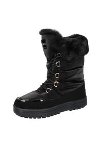 Śniegowce wodoodporne damskie buty zimowe CMP ROHENN WP. Okazja: na co dzień. Kolor: czarny. Sezon: zima #1