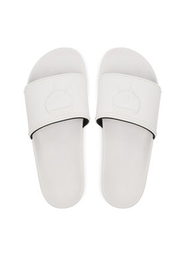 Karl Lagerfeld - KARL LAGERFELD Klapki Kondo KL70009A Biały. Kolor: biały