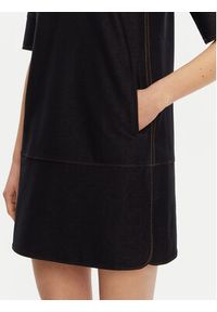 Max Mara Leisure Sukienka jeansowa 2516621017650 Granatowy Regular Fit. Kolor: niebieski. Materiał: bawełna #5