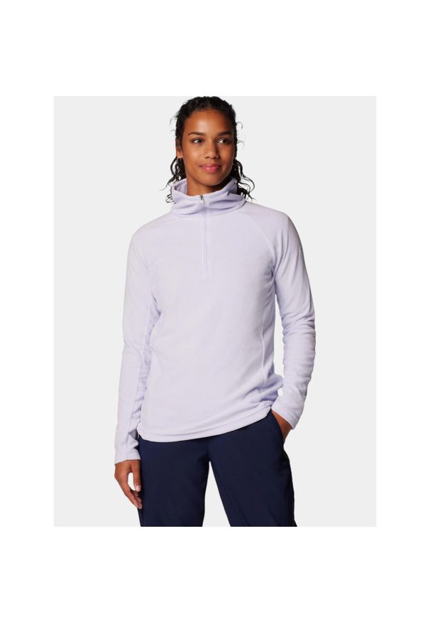 columbia - Bluza polarowa damska Columbia Glacial IV 1/2 Zip. Typ kołnierza: bez kaptura. Kolor: niebieski. Materiał: polar