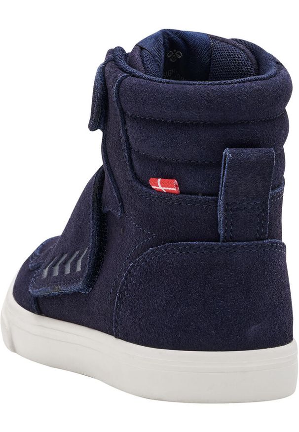 Sneakersy dla dzieci Hummel Stadil Tonal. Okazja: na co dzień. Kolor: niebieski. Materiał: zamsz, guma