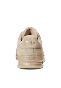 Polo Ralph Lauren Sneakersy Hrt Ct Ii 809877601001 Beżowy. Kolor: beżowy. Materiał: skóra, zamsz