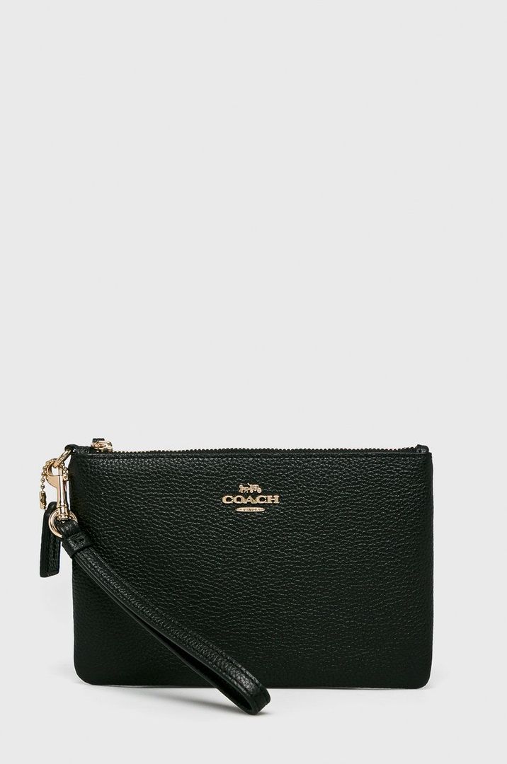 【最安値挑戦】 kopertówka Czarna Coach 00191202217966 / 22952 skórzana チャーム
