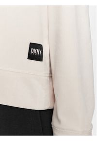 DKNY Sport Bluza DP2T8279 Écru Regular Fit. Materiał: syntetyk. Styl: sportowy #3