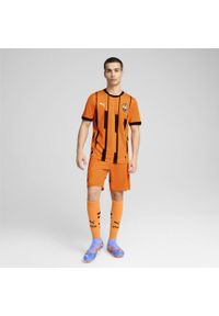 Puma - Męskie szorty FC Shakhtar Donetsk 24/25 PUMA Rickie Orange Black. Kolor: czarny. Sport: piłka nożna