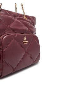 Beverly Hills Polo Club Torebka CEO-BHPC-C-010-08 Bordowy. Kolor: czerwony #4