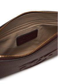 Pinko - PINKO Torebka Flat Horizontal Mini AI 25-26 104277 A29Q Bordowy. Kolor: czerwony. Materiał: skórzane #4
