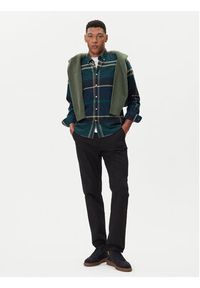 Barbour Koszula MSH4994TN23 Zielony Tailored Fit. Kolor: zielony. Materiał: bawełna #4