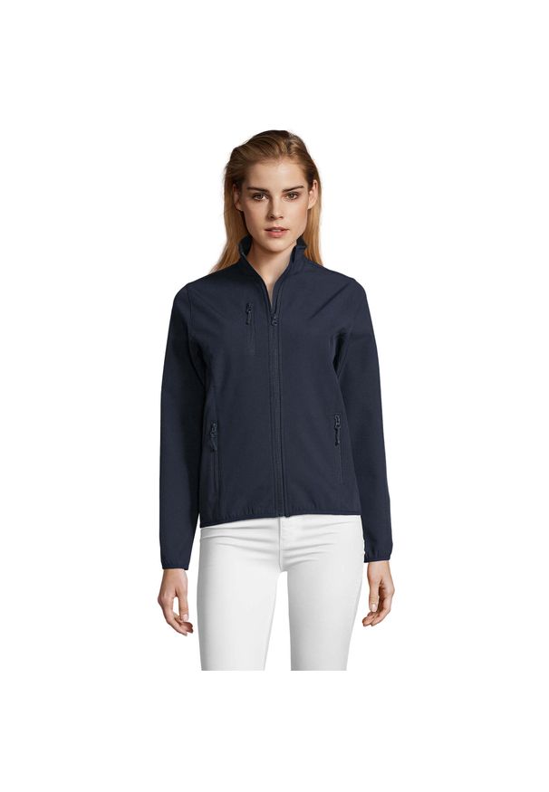 SOL'S - Kurtka Damska Radian Soft Shell. Kolor: niebieski