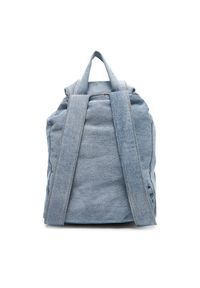 Calvin Klein Plecak Denim Luna Mini Flap Backpack LV04F3216G Błękitny. Kolor: niebieski. Materiał: materiał