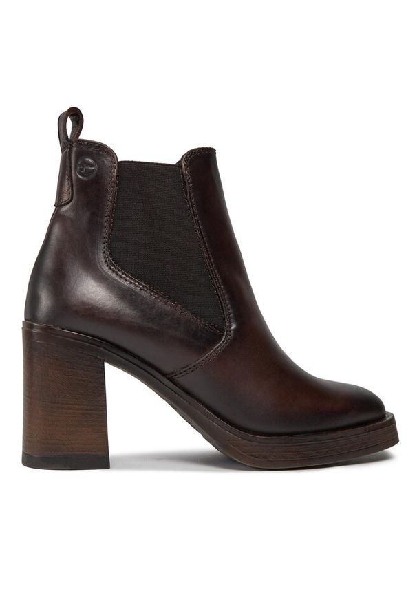 Sztyblety Tamaris. Kolor: brązowy