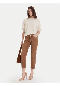 ViCOLO Jeansy DF5056 Brązowy Regular Fit. Kolor: brązowy #5