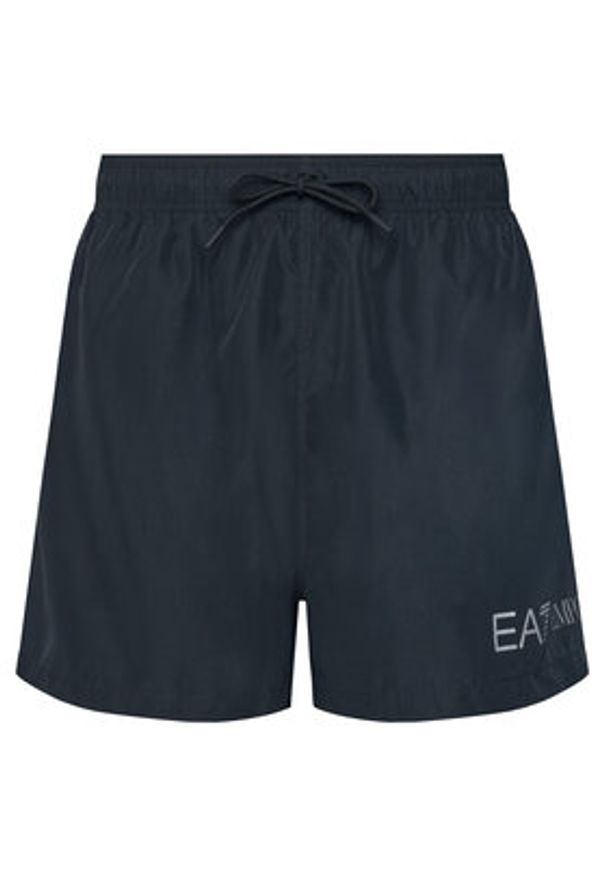 EA7 Emporio Armani Szorty kąpielowe 7M002000 AF13049 MC026 Czarny Regular Fit. Kolor: czarny. Materiał: syntetyk