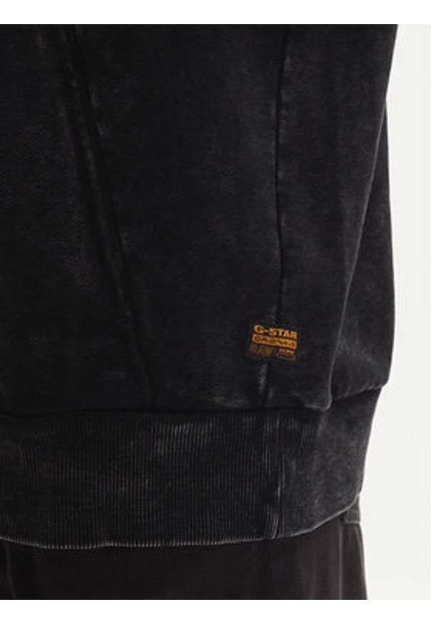 G-Star RAW - G-Star Raw Bluza Washed 3D D27738-D969 Czarny Oversize. Kolor: czarny. Materiał: bawełna