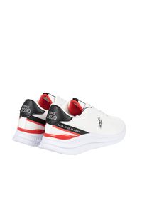 U.S. Polo Assn. Sneakersy "Kaleb002" | Kaleb002 | Mężczyzna | Biały. Kolor: biały. Materiał: materiał, skóra ekologiczna. Wzór: nadruk, aplikacja #5