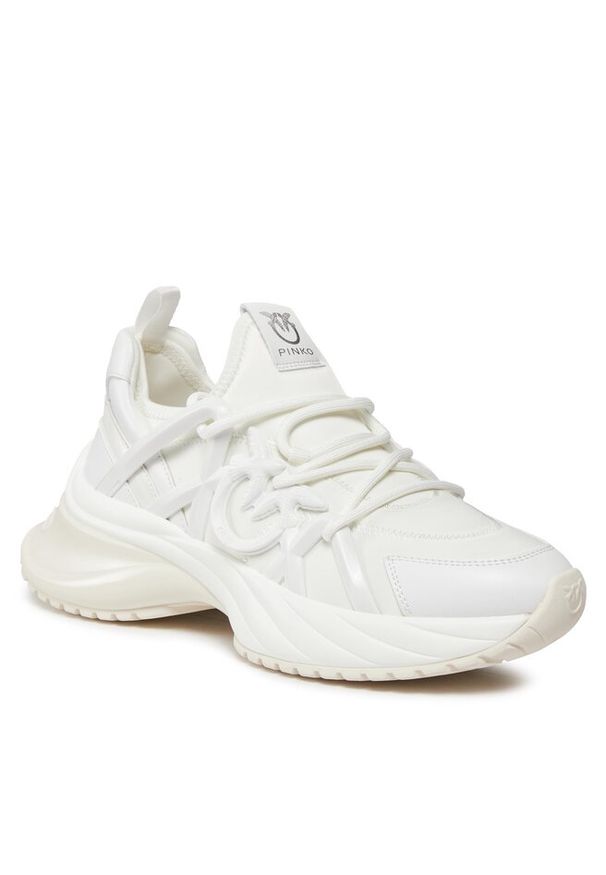 Sneakersy Pinko. Kolor: biały