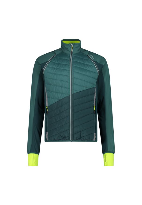 Kurtka męska turystyczna CMP 30A2647. Typ kołnierza: kaptur. Kolor: niebieski. Materiał: softshell. Sport: turystyka piesza