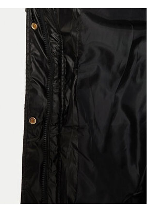 Versace Jeans Couture Kurtka puchowa 77HAUD15 Czarny Slim Fit. Kolor: czarny. Materiał: syntetyk