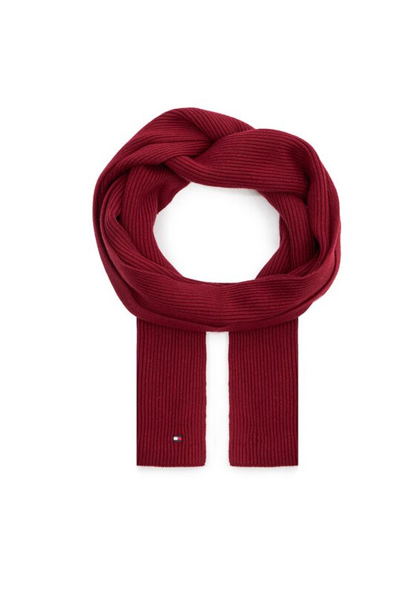 TOMMY HILFIGER - Szalik Tommy Hilfiger. Kolor: czerwony