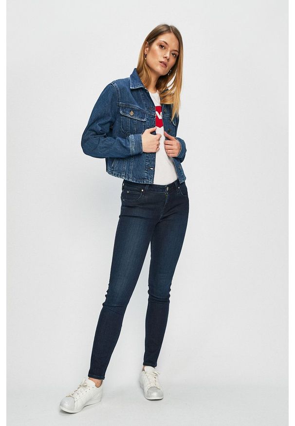 Levi's® - Levi's - Top. Okazja: na spotkanie biznesowe. Kolor: biały. Wzór: nadruk. Styl: biznesowy