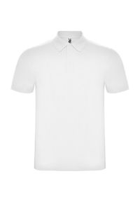 ROLY - Koszulka Polo Z Krótkim Rękawem Unisex Adult Austral. Typ kołnierza: polo. Kolor: biały. Długość rękawa: krótki rękaw. Długość: krótkie