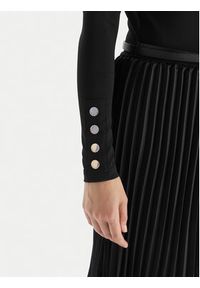 Fracomina Sukienka dzianinowa FS25WD2003W411F9 Czarny Slim Fit. Kolor: czarny. Materiał: syntetyk #3