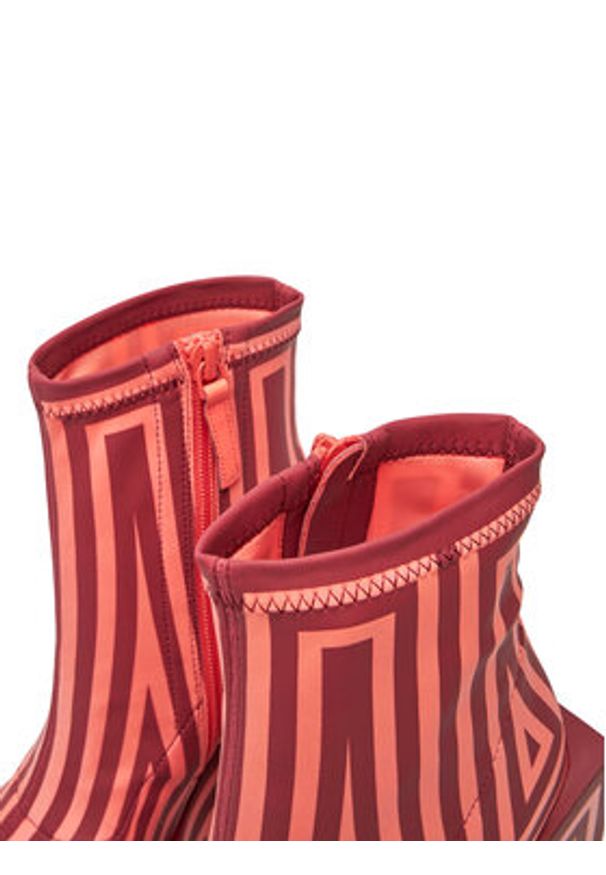 United Nude Botki Wa Bootie Hi 1087983182 Czerwony. Kolor: czerwony. Materiał: materiał