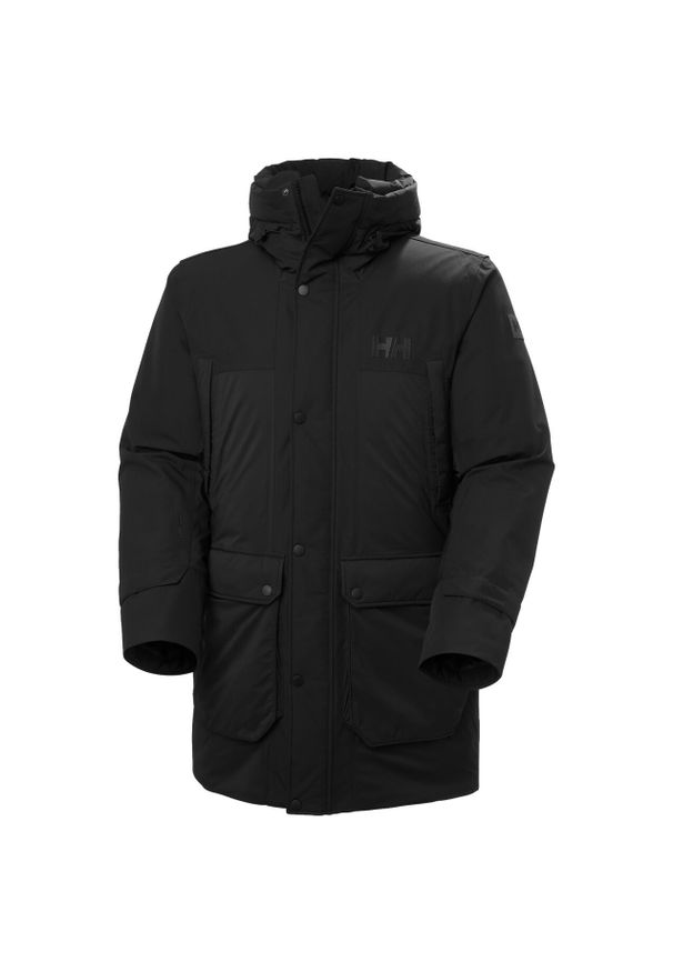 Kurtka puchowa Helly Hansen Escape Down Floparka. Kolor: czarny. Materiał: puch