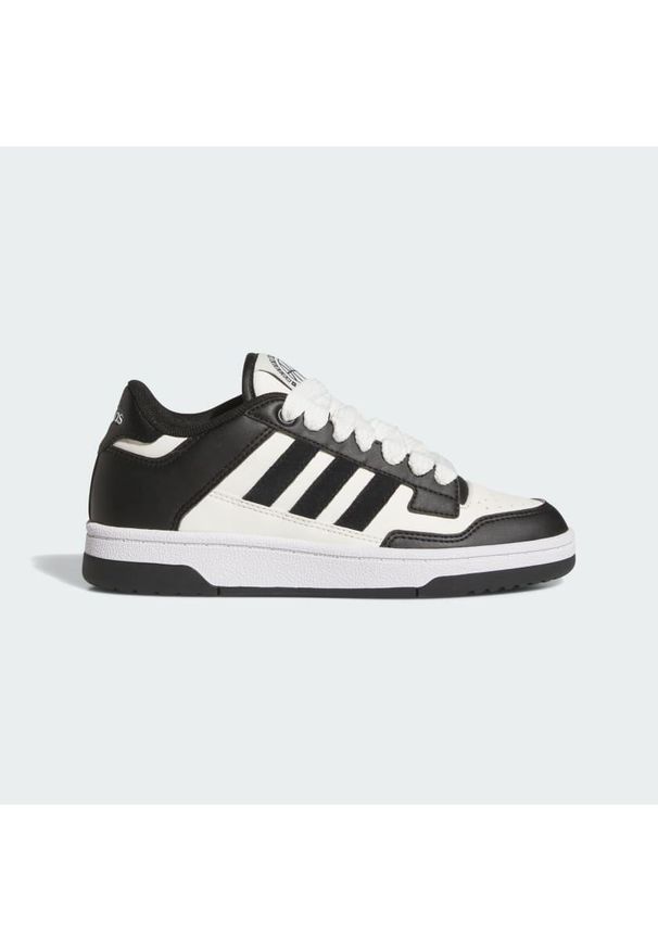 Adidas - Buty Rapid Court Low. Wysokość cholewki: przed kostkę. Kolor: biały, wielokolorowy, czarny