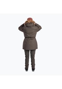 PINEWOOD - Kurtka puchowa damska Pinewood Finnveden Winter Parka. Kolor: zielony. Materiał: puch. Sport: turystyka piesza #2