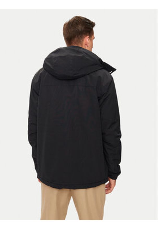 Quiksilver Kurtka przejściowa Overcast EQYJK04063 Czarny Regular Fit. Kolor: czarny. Materiał: bawełna, syntetyk