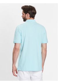 Levi's® Polo Housemark A4842-0019 Niebieski Slim Fit. Typ kołnierza: polo. Kolor: niebieski. Materiał: bawełna #5