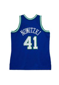 Mitchell & Ness - Koszulka NBA Dallas Mavericks Dirk Nowitzki 1998/99. Kolor: niebieski. Sport: koszykówka #2
