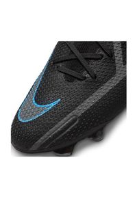 Buty piłkarskie Nike Phantom GT2 Elite Fg M CZ9890-004 czarne czarne. Nosek buta: otwarty. Kolor: czarny. Materiał: tkanina, materiał, syntetyk. Szerokość cholewki: normalna. Sezon: jesień. Sport: piłka nożna