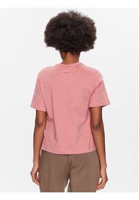 outhorn - Outhorn T-Shirt TTSHF424 Różowy Regular Fit. Kolor: różowy. Materiał: bawełna #4