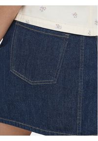 only - ONLY Spódnica jeansowa Stella 15339630 Granatowy Regular Fit. Kolor: niebieski. Materiał: bawełna #6