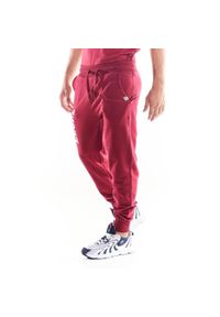 LEONE 1947 APPAREL - Spodnie męskie Leone 1947 Apparel. Kolor: czerwony. Materiał: tkanina. Sport: fitness