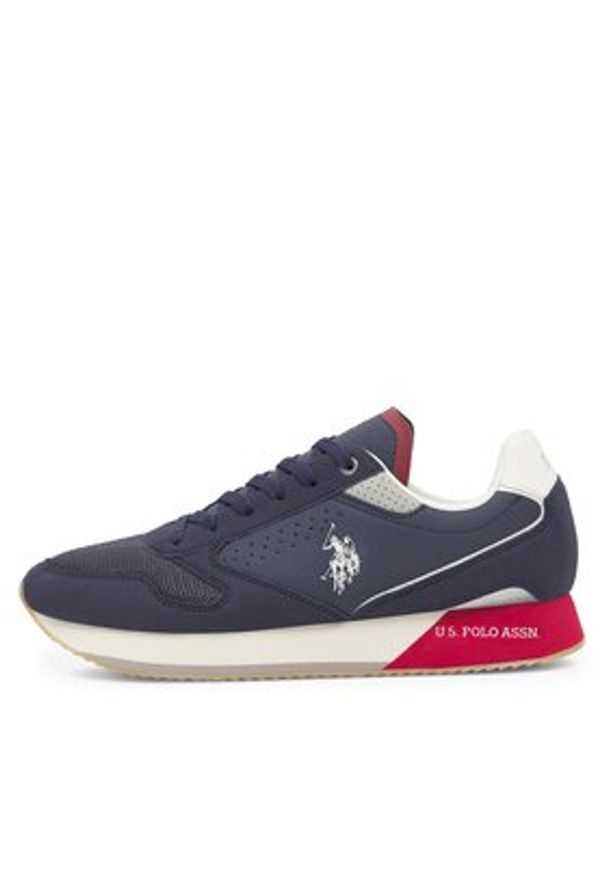 U.S. Polo Assn. Sneakersy NOBIL003G Granatowy. Kolor: niebieski. Materiał: syntetyk