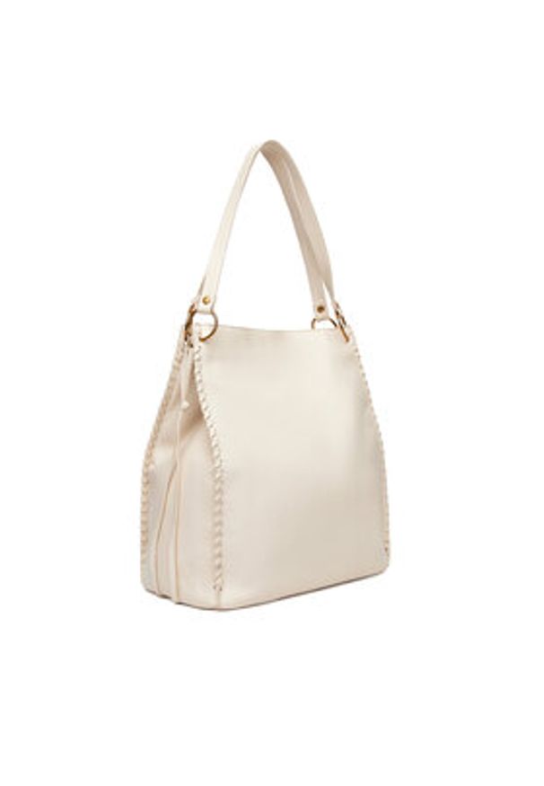 Badura Torebka Wen-13 Beżowy. Kolor: beżowy. Materiał: skórzane