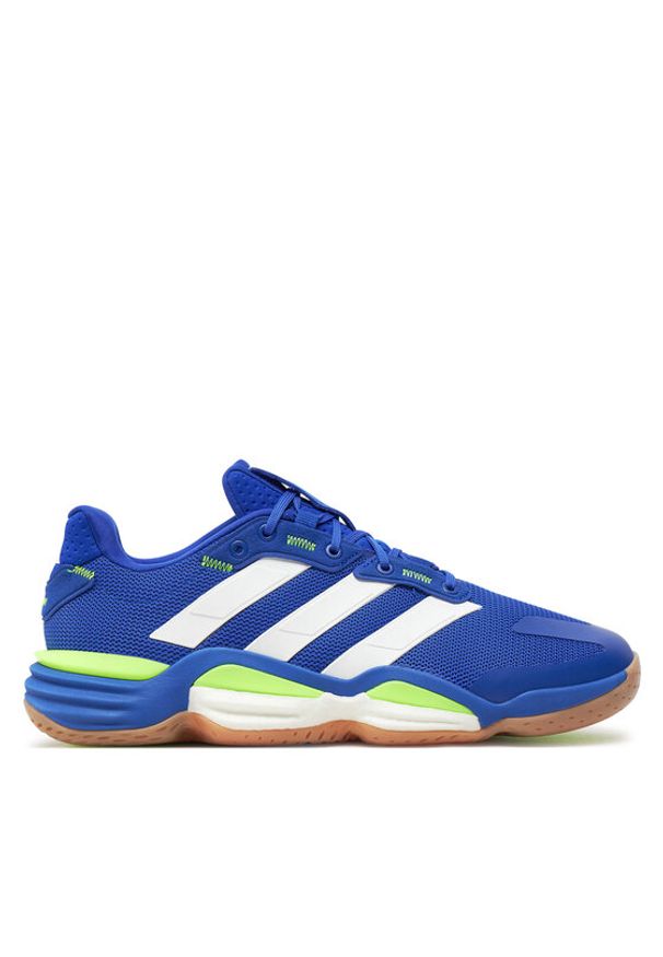 Adidas - adidas Buty halowe Stabil 16 IE1083 Niebieski. Kolor: niebieski. Materiał: materiał, mesh