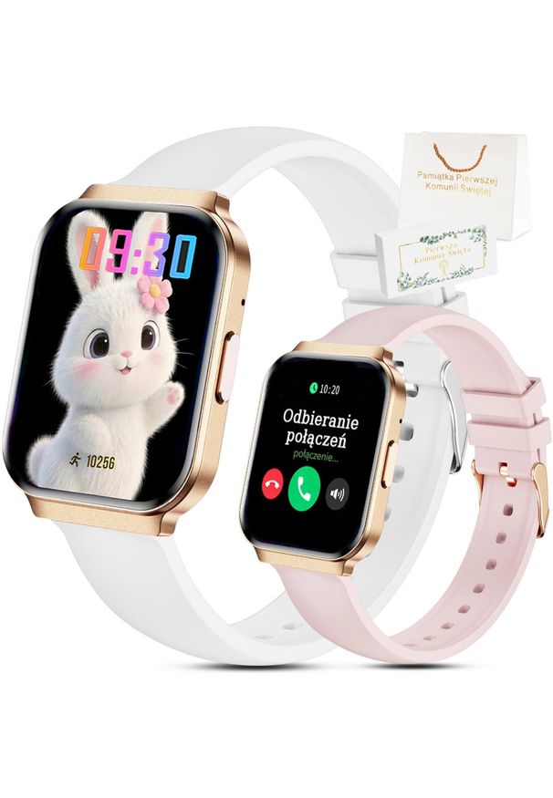 Gravity Zegarek dziecięcy SMARTWATCH Gravity na Komunię GT-44-3 PK/WH/PK. Rodzaj zegarka: smartwatch