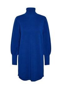 YAS Sukienka dzianinowa 26030696 Niebieski Regular Fit. Kolor: niebieski. Materiał: dzianina, wiskoza #2