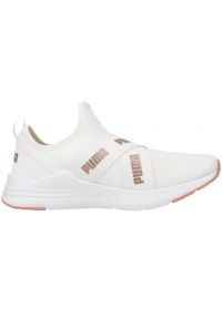 Buty Puma Wired Run Slipon Wmns W 382299 04 białe. Kolor: biały. Materiał: guma, skóra ekologiczna. Szerokość cholewki: normalna. Sport: bieganie #2