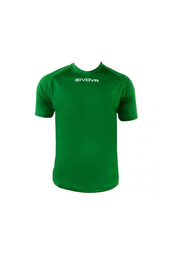 Givova - Męska Koszulka Piłkarska One Mac010007. Kolor: zielony. Sport: piłka nożna