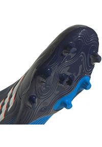 Adidas - Buty piłkarskie adidas Copa Sense.3 Ll Fg M GW7391 wielokolorowe błękity i granat. Kolor: wielokolorowy. Materiał: materiał, skóra. Szerokość cholewki: normalna. Sport: piłka nożna #3