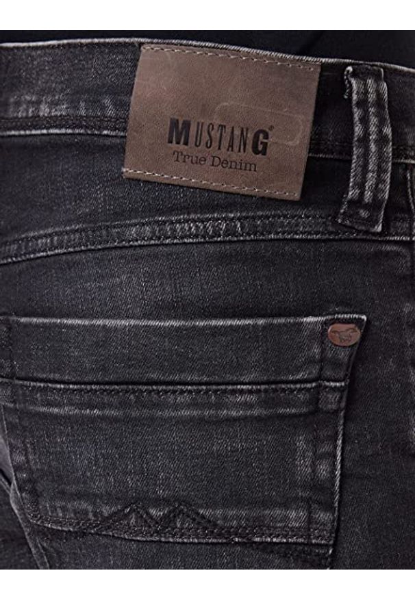 Mustang - MUSTANG WASHINGTON MĘSKIE SPODNIE JEANSOWE DENIM GREY 1012216 4500 742