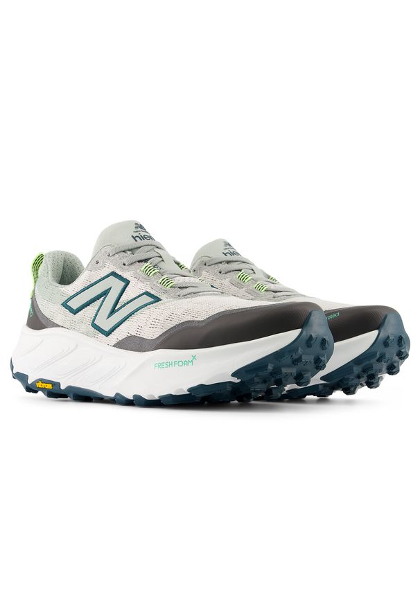 Buty męskie New Balance Fresh Foam X Hierro v9 MHIER8R9 – szare. Kolor: szary. Materiał: syntetyk, materiał. Szerokość cholewki: normalna. Sport: fitness, bieganie