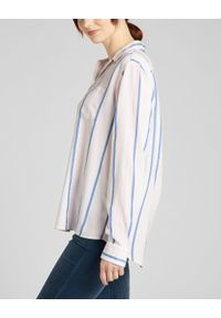 Lee - LEE ONE POCKET SHIRT DAMSKA KOSZULA DŁUGI RĘKAW PALE LILAC L45TXDSU 112140167. Długość rękawa: długi rękaw. Długość: długie #5