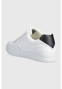 TOMMY HILFIGER - Tommy Hilfiger sneakersy skórzane TH ELEVATED CLASSIC SNEAKER kolor biały FW0FW07567. Nosek buta: okrągły. Kolor: biały. Materiał: skóra #5