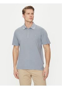 Jack & Jones - Jack&Jones Polo William 12257315 Błękitny Regular Fit. Typ kołnierza: polo. Kolor: niebieski. Materiał: bawełna #1